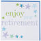 Claire Giles Sherbet von Eisbechern Retirement Card, Blau