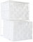 EHC 2 Drawer Storage Cabinet for Bedroom, Bathroom - White