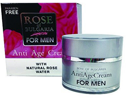 Anti-Age Face Moisturiser for Men with High Permeability - 50ml by Rose of Bulgaria