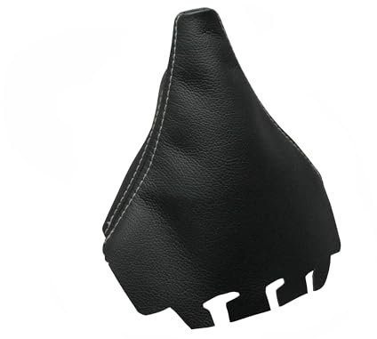 Cargaiter - Funda Palanca de Cambios Accesorio Compatible Especifico para Vehiculo Ibiza 2002-2009 (Costuras en Gris)