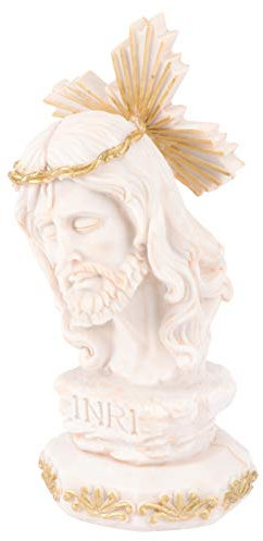 Statue Harz Material Christus Religiöse Ornamente Weihnachten Zierschmuck für Heimdekoration Garten Büro Tische(Size 1)