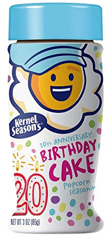 Kernel Season's Birthday Cake Flavoured Popcorn Seasoning Party Popcorn Topping (85g) - Pack of 1