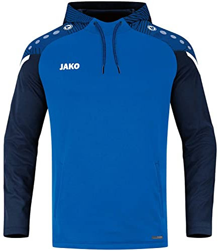 JAKO Herren Kapuzensweatshirt Performance, Royal/Marine, XL