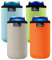 WK IEASON 16oz Can Sleeves Insulators Neoprene Standard Can Covers Coolers Holder Non-Slip Neoprene Can Coolie (16OZ，Green/Orange/Grey/Light Blue)