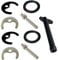 2 Set Basin Washer Sink Monobloc Mixer Tap Fixing Fitting Kit Bolt Kitchen Bracket,Basin Washer Sink Monobloc Mixer Tap Fixing Fitting Tool Kit (Single Hole)