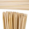 Generisch Holz Spieße Sets 30-70cm Stockbrot Spieße Schaschlikspieße aus Bio Holz zum basteln, als Grillspieße, Rankhilfe Holz für Maiskolben Spieße, Fingerfood, Grillspieße Lagerfeuer (40 cm)