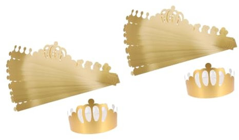 Toyvian Kappen 48 Stk Hauben Für Babys Babymützen Mützen Für Babys Baby-duschhaube Dekorative Partyhüte Party-kappe Kronkorken Krone Kind Spielzeuge Kronenhut