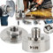 Winkelschleifer Zubehör, M14 X-LOCK-Adapter mit M14 Sicherungsmutter für LOCK auf M14 Gewinde Anwendbar auf Winkelschleifer Schneidklinge Diamant Bit Edelstahl Adapter + M14 Flansch Sicherungsmutter