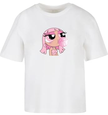 Miss Tee Damen Spicy Nice Tee White, XS