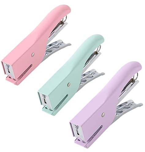 Heftzange aus Metall, sehr robust, 25 Blatt, nicht geeignet für 24/6