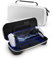 Zubehör für Playstation Portal Tasche Kompatibel mit PS Portal Zubehör Set, Tasche Case Hülle für PS5 Portal with Silikon Schutzhülle, Displayschutz mit 4 Joystick Kappen - Schwarz & Weiß