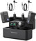Saramonic Ultra Kabellos Lavalier Mikrofon, 32-Bit Float-Aufnahme, Timecode-Synchronisation, IPX5 wasserdicht, 300M, 130dB SPL, Wireless Mikrofon Handy für iPhone Android Kameras, Smartphone