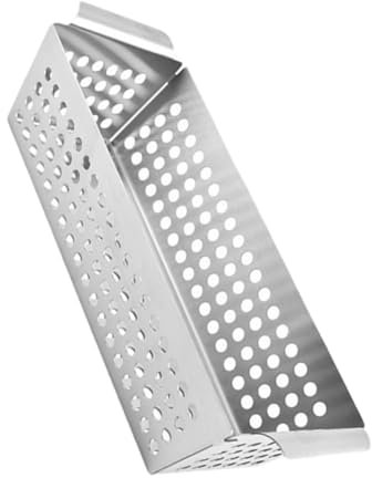 OFFSCH Cestello per Griglia in Acciaio Inossidabile per Verdure per Esterni con Doppio Manico in Metallo