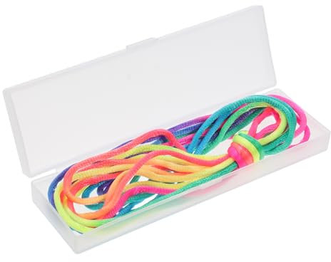 KOMBIUDA Rope Toy for Boys and Girls Cats Cradle String Interactive Hand Game String Toys for Party Activities and Boy Girl's Playtime