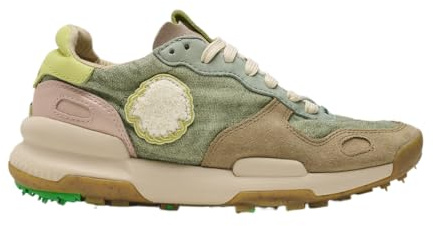 Satorisan - Chacrona Linen - Casual Sneaker Herren und Damen - Vintage Leder und Leinen Sportschuhe - Bequem, Nachhaltig und Dauerhaft