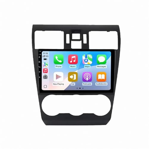 Navegador GPS Radio de Coche 2 DIN para Nissan Qashqai X-Trail 2013-2016 Pantalla de Coche con Carplay y Android Auto Inalámbricos, Bluetooth, Mirror Link, 8 Nuclear 8G+256G