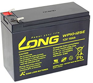 Akku kompatibel WP10-12S 12V 10Ah AGM Blei Batterie wartungsfrei Lead Acid