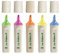 5er Set Nachfüllbarer Textmarker 24
