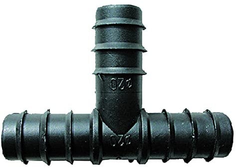 50 RACCORDI A 'T' PER TUBI PE 16 MM. BASSA PRESSIONE ART. 606