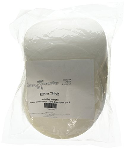 5 Inch Wax Greaseproof Paper Burger Separator Discs 1000 per Pack