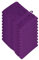 Miamar Lot de 10 Gant de Toilette 15 x 21 cm Absorbant Doux en 15 Couleurs Disponibles 500g/m² 100% Coton Öko-Tex Pourpre