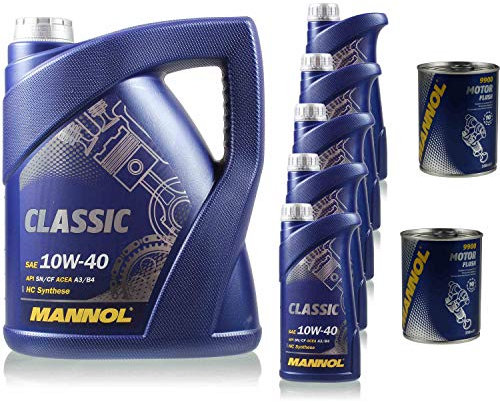 Mannol Classic 10W-40 Lot de 2 bidons d'huile moteur 10 l