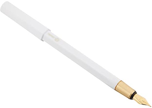 Resin-Fountain Pen White (F)