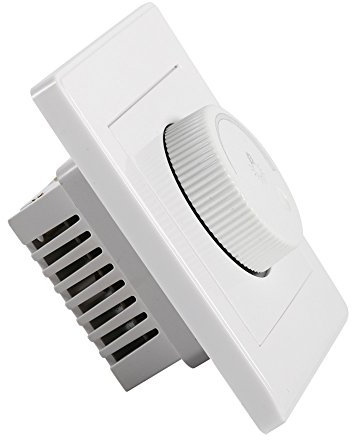 Dimmer rotativo montato a parete, manopola del regolatore di luminosità della lampada della manopola rotante Dimmer, interruttori a parete, interruttori della luce
