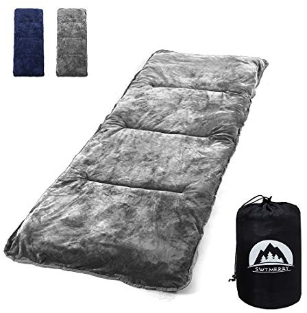 Sleeping Cot Mattress Pad - Quilted Cot Pads for Camping, Sleeping Mattress Topper 75 x 28, Cotton Non-Slip Camping Mattress Pad for Camp Cot/Rv Bunk/Narrow Twin Beds - Gray