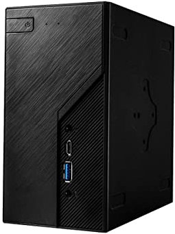 ASRock DeskMini H470 PC de tamaño 1,92L Negro Intel H470 LGA 1200 (Socket H5)