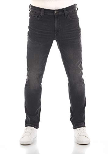MUSTANG Jeans Herren Stretch Slim Fit Vegas Jeanshose Hose Denim, Größe:34W / 36L, Farbvariante:Denim Black (4000-883)