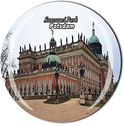 Sanssouci Park Potsdam Germany Kühlschrankmagnet Kristall Touristen Souvenir Geschenkkollektion Kühlschrank Magnet Aufkleber