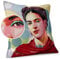 ANRO Kissenbezug Dekokissen Kissen Sofakissen Kissenbezüge Kissenhülle Gobelin Motiv Frida Kahlo 45x45cm ohne Füllung