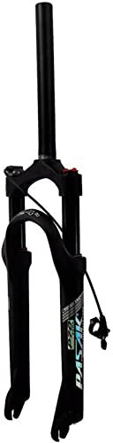 Fahrradgabel 20 24 Mountain Air Gabel Aluminium Scheibenbremse 100MM Schnellspanner Schulterkabelsteuerung Locking Shock D,20in