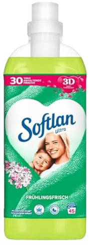 Softlan Ultra Weichspüler Frühlingsfrisch 1L - langanhaltend frische & weiche Wäsche