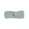 hutch&putch Premium Musselin-Stirnband für Damen - Haarband aus 100% Bio-Baumwolle - weiches Haarband mit Gummizug - Boho Stirnband mit starkem Halt ohne Knickstelle (Aquamarine)