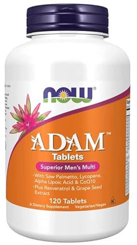 NOW Foods ADAM Multi-Vitamin for Men, 120 Tabletten