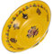 Zerodeko Ciotola Smaltata Multifunzionale da 30x30x8 cm, Stile Antico, Capacità 30x30x8 cm, Per Zuppe, Frutta, Noodle, Popcorn, Lavabo