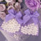 40 PCS 9x12cm Organzasäckchen Violett Hochzeit Gunst Taschen Schmuck Geschenk Taschen für Party Festival
