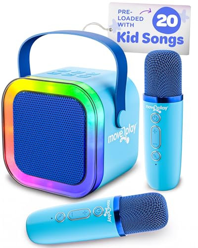 Machine à karaoké - Bleu