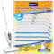 KEEPOW 4 Steam Mop Wipes for Black and Decker, for Black Decker Steam Mop FSM1630S, Alternative to FSMP20