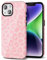 Svanove Cheetah Print Phone Case for iPhone 14 Plus Case Girly Trendy Leopard Pattern, Retro Cool Animal Print, Luxury Cute Case for Women, Aesthetic Y2k Hard Shell Plastic, Pink