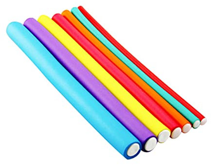 TOVINANNA 20 Stück Lockenwicklerstäbe 0 8 Mm Multifunktions-lockenwickler Spirallocken Keine Hitzeschäden Styling-tool Für Frauen