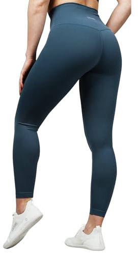 Lifters Pure High Waist Leggings – Blickdicht & rutschfest – Sport, Gym & Yoga – Bequeme Damen Leggings mit Stretch & Kompression (DE/NL/SE/PL, Alphanumerisch, M, Regular, Regular, Deep Jade)