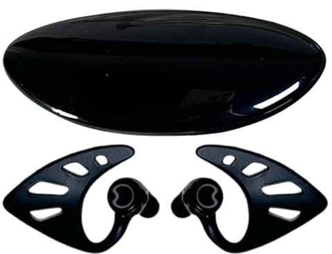 Lunaobrik Auriculares de hadas, auriculares - Earbù auriculares de entrenamiento, reducción del ruido del micrófono de doble micrófono, auriculares deportivos para niñas y niños, auricular cosplay