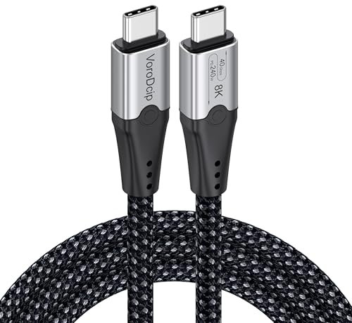 VoroDcip Thunderbolt 4 Cable 6 Feet 1 Pack