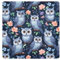 ODAWA Mystic Owl Kameraschutzfolie, selbstklebend, waschbar, für Kamera, Laptop, Kosmetik, 55,1 x 55,1 cm, Marineblau