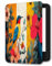 CASE For Kindle (8th Generation) 2016 Tablet - Printed PU Flip Leather Smart Lightweight Shell Cover Case for Kindle (8th Generation) 2016,Bird And Flower Stripes
