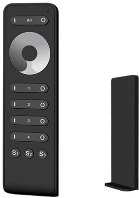 Dimmer a tiristore CA, montaggio su guida DIN, modalità gradiente, 220 V 230 V(4 ZONE REMOTE)