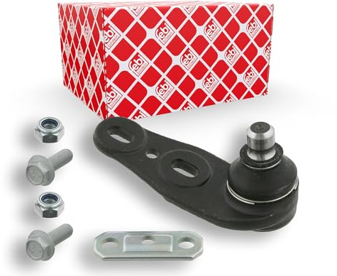 febi bilstein 01522 Traggelenk mit Anbaumaterial, 1 Stück | Kompatibel mit: AUDI 80 B2 Stufenheck, 80 B3 Stufenheck, 90 B2, 90 B3, COUPE B2, VW PASSAT B2, PASSAT B2 Stufenheck